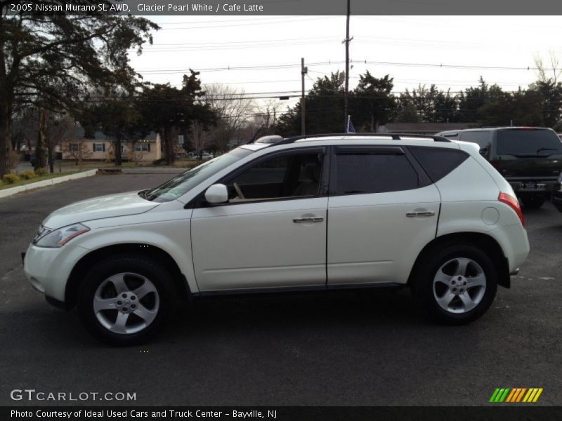 Glacier Pearl White / Cafe Latte 2005 Nissan Murano SL AWD