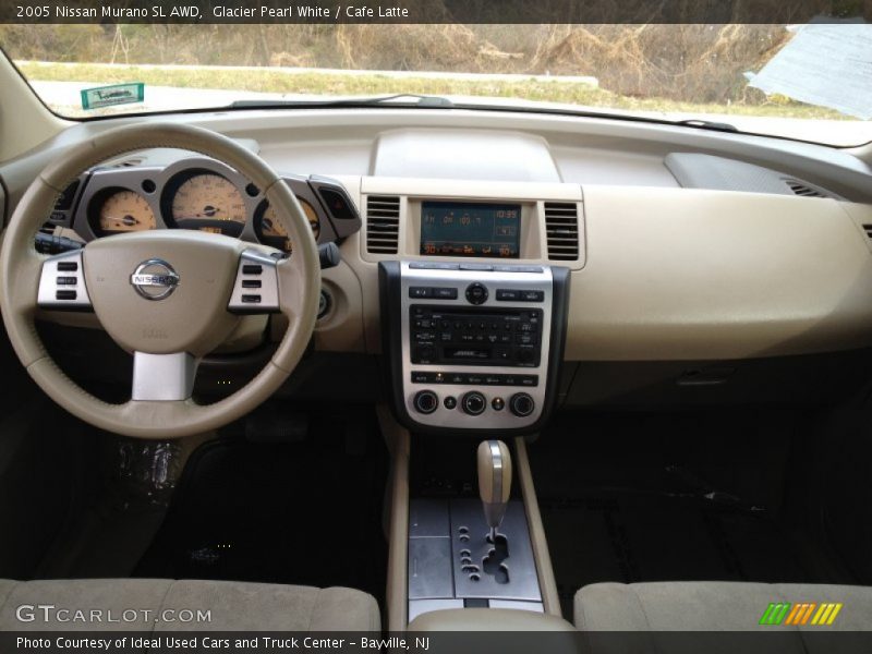Glacier Pearl White / Cafe Latte 2005 Nissan Murano SL AWD