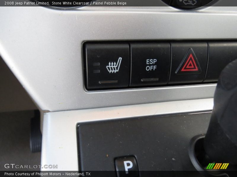Stone White Clearcoat / Pastel Pebble Beige 2008 Jeep Patriot Limited
