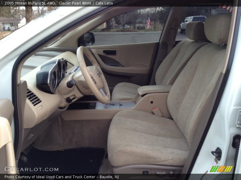 Glacier Pearl White / Cafe Latte 2005 Nissan Murano SL AWD