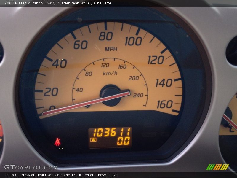 Glacier Pearl White / Cafe Latte 2005 Nissan Murano SL AWD