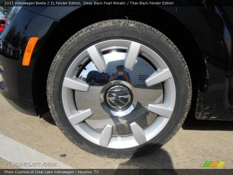 Deep Black Pearl Metallic / Titan Black Fender Edition 2013 Volkswagen Beetle 2.5L Fender Edition