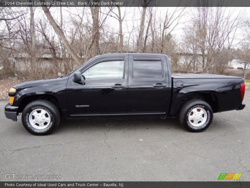 Black / Very Dark Pewter 2004 Chevrolet Colorado LS Crew Cab