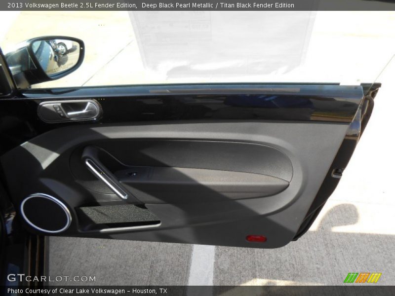 Deep Black Pearl Metallic / Titan Black Fender Edition 2013 Volkswagen Beetle 2.5L Fender Edition