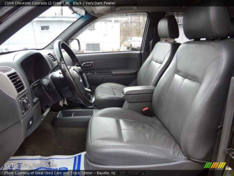 Black / Very Dark Pewter 2004 Chevrolet Colorado LS Crew Cab