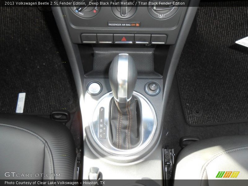 Deep Black Pearl Metallic / Titan Black Fender Edition 2013 Volkswagen Beetle 2.5L Fender Edition