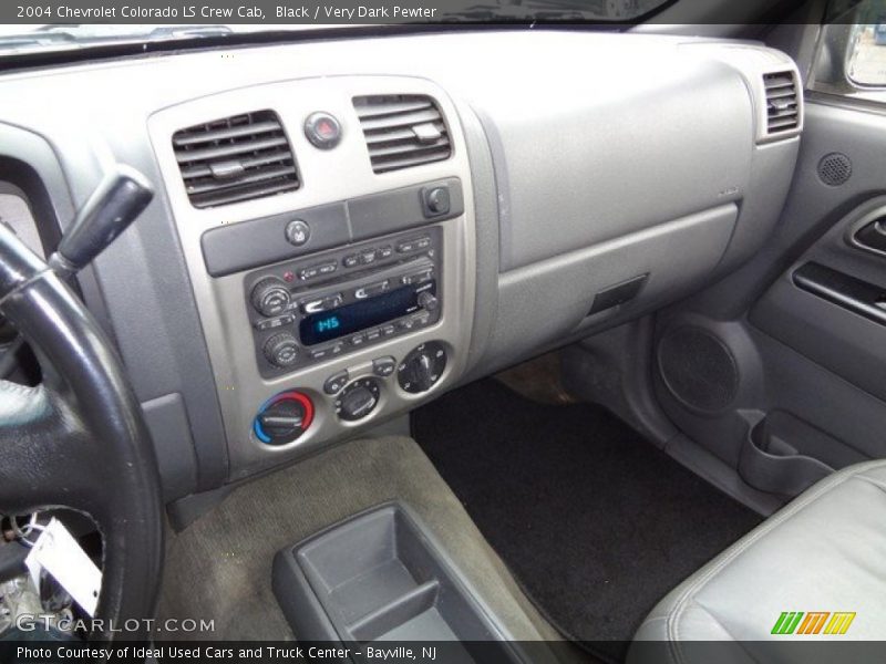 Black / Very Dark Pewter 2004 Chevrolet Colorado LS Crew Cab