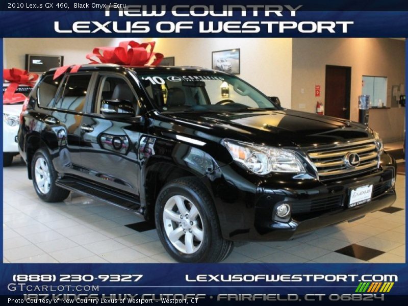 Black Onyx / Ecru 2010 Lexus GX 460