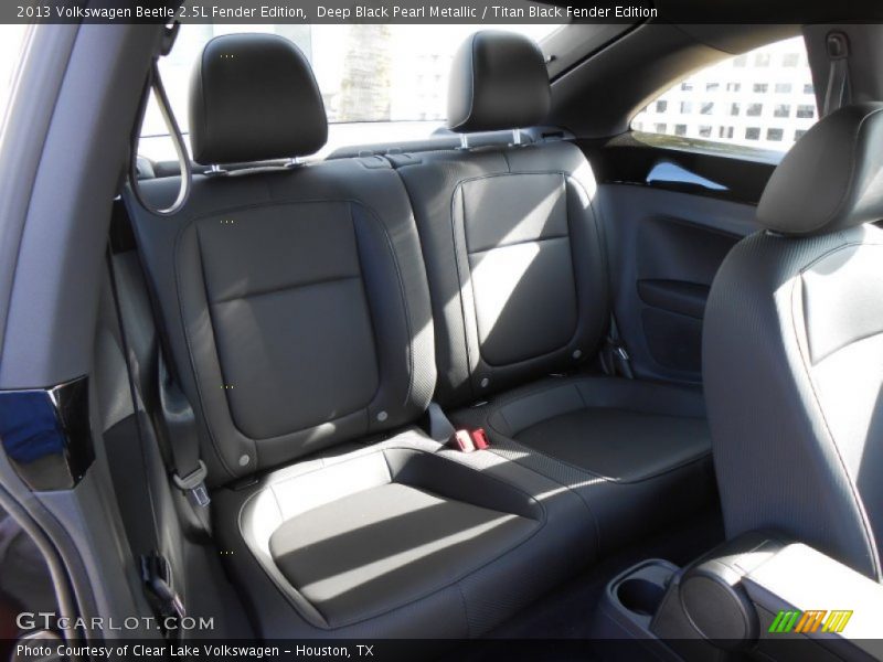 Deep Black Pearl Metallic / Titan Black Fender Edition 2013 Volkswagen Beetle 2.5L Fender Edition