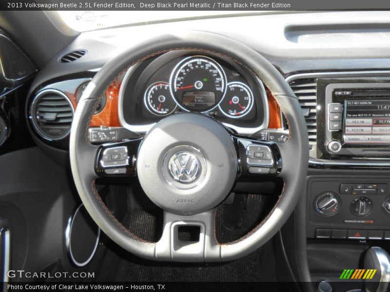  2013 Beetle 2.5L Fender Edition Steering Wheel