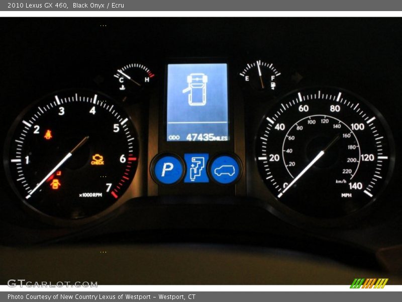 Black Onyx / Ecru 2010 Lexus GX 460
