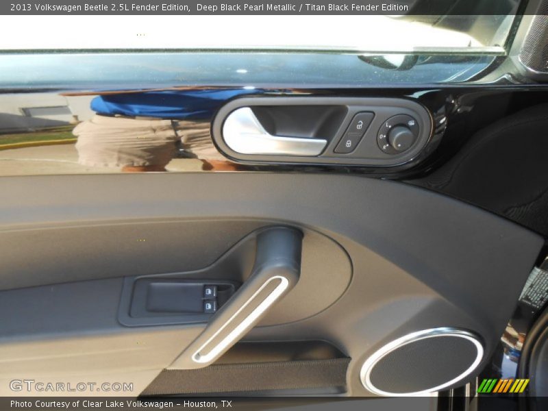 Deep Black Pearl Metallic / Titan Black Fender Edition 2013 Volkswagen Beetle 2.5L Fender Edition