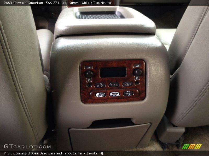 Summit White / Tan/Neutral 2003 Chevrolet Suburban 1500 Z71 4x4
