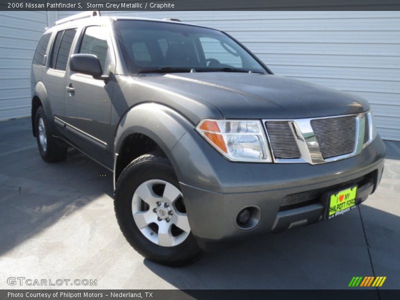 Storm Grey Metallic / Graphite 2006 Nissan Pathfinder S