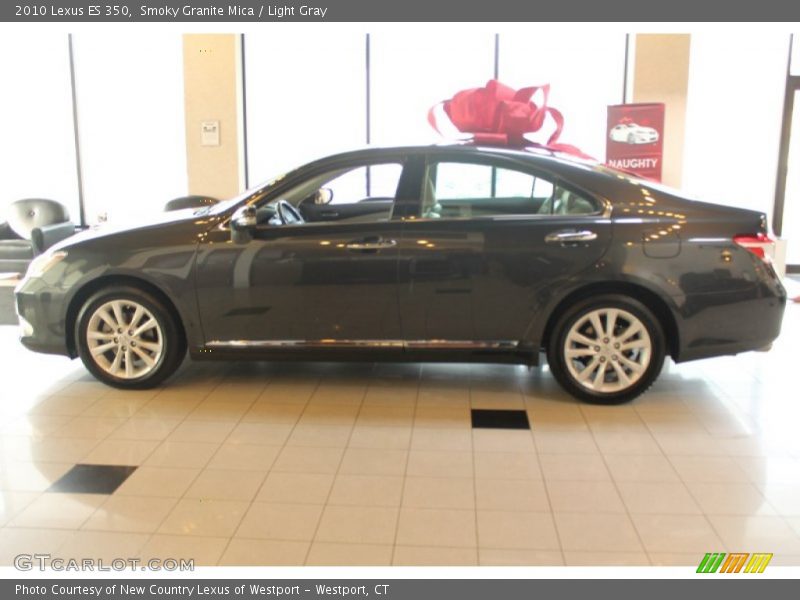 Smoky Granite Mica / Light Gray 2010 Lexus ES 350