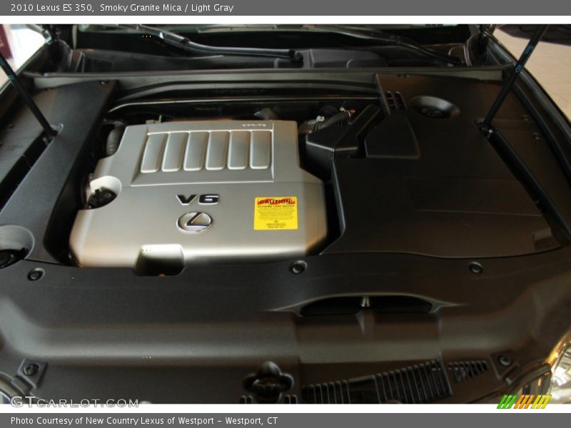 Smoky Granite Mica / Light Gray 2010 Lexus ES 350