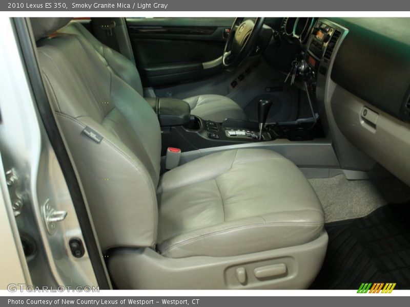 Smoky Granite Mica / Light Gray 2010 Lexus ES 350
