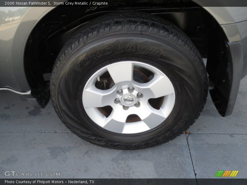 Storm Grey Metallic / Graphite 2006 Nissan Pathfinder S