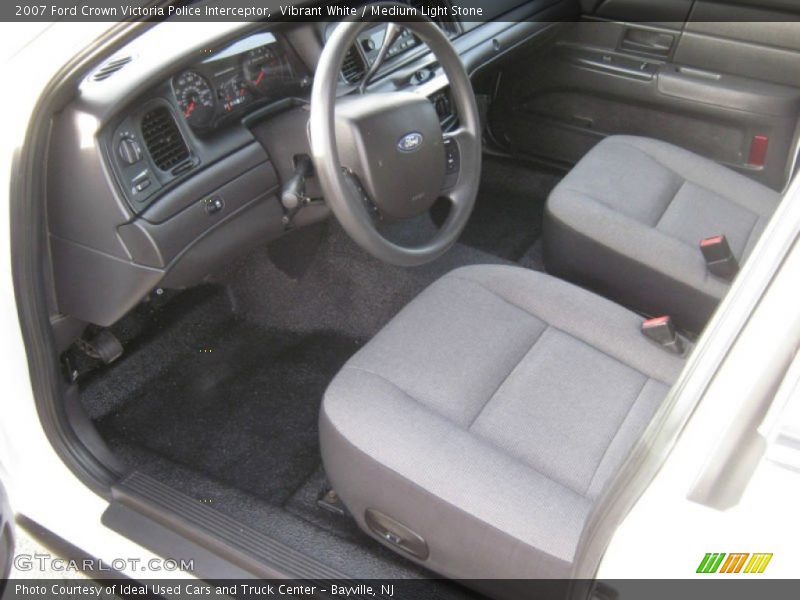  2007 Crown Victoria Police Interceptor Medium Light Stone Interior
