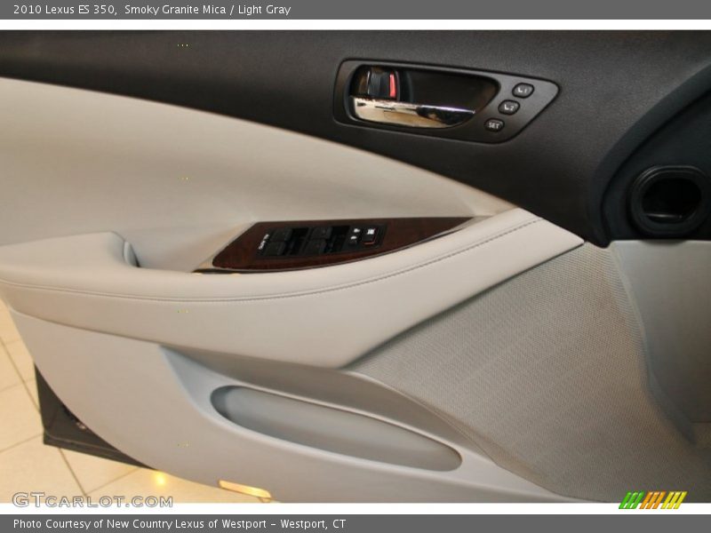 Smoky Granite Mica / Light Gray 2010 Lexus ES 350