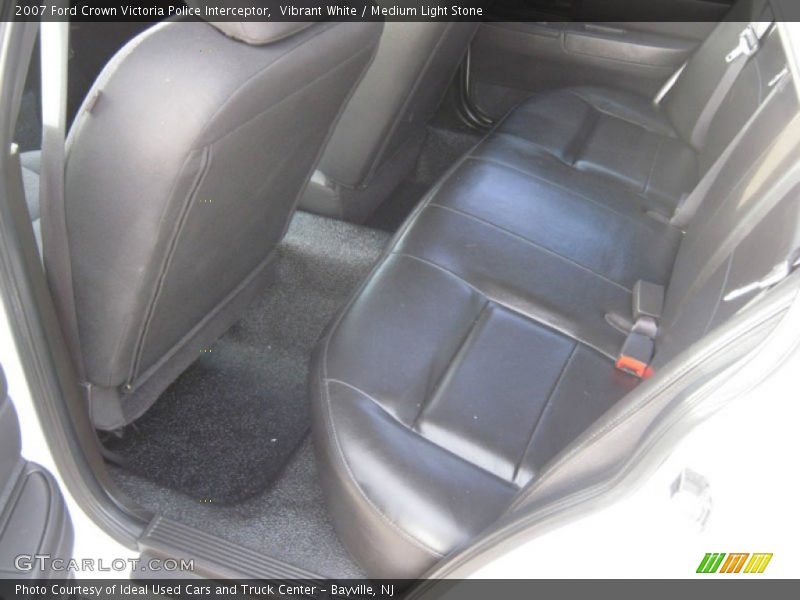 Rear Seat of 2007 Crown Victoria Police Interceptor