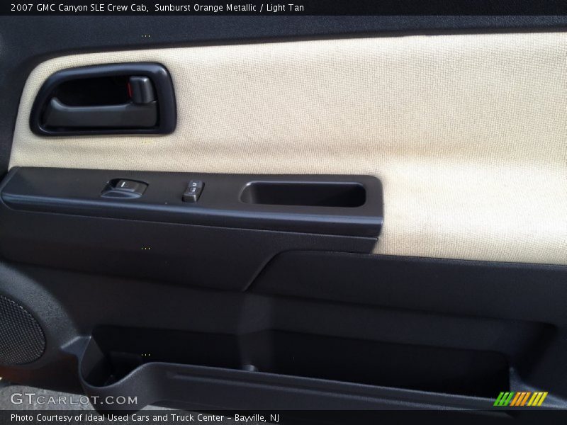 Sunburst Orange Metallic / Light Tan 2007 GMC Canyon SLE Crew Cab