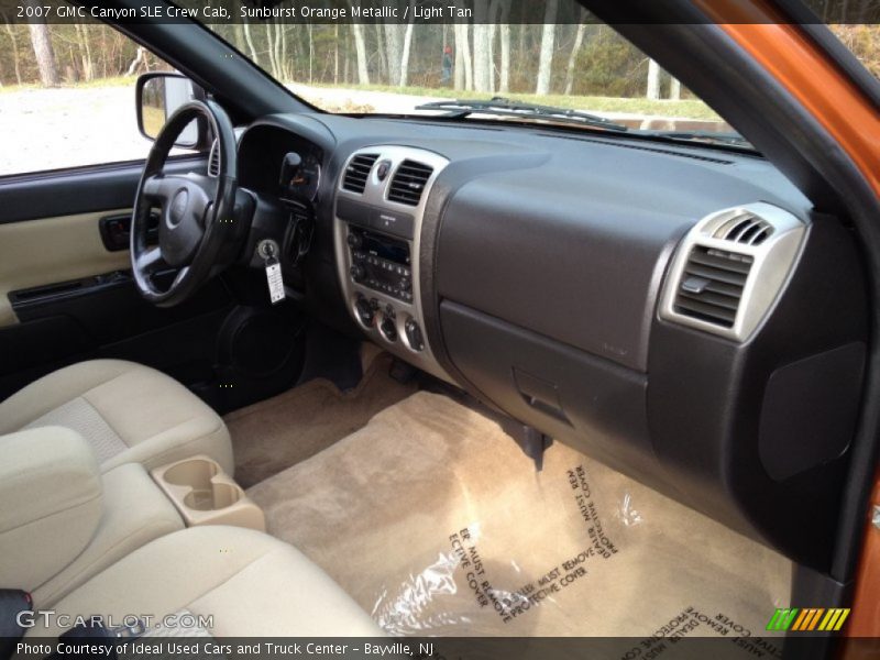  2007 Canyon SLE Crew Cab Light Tan Interior