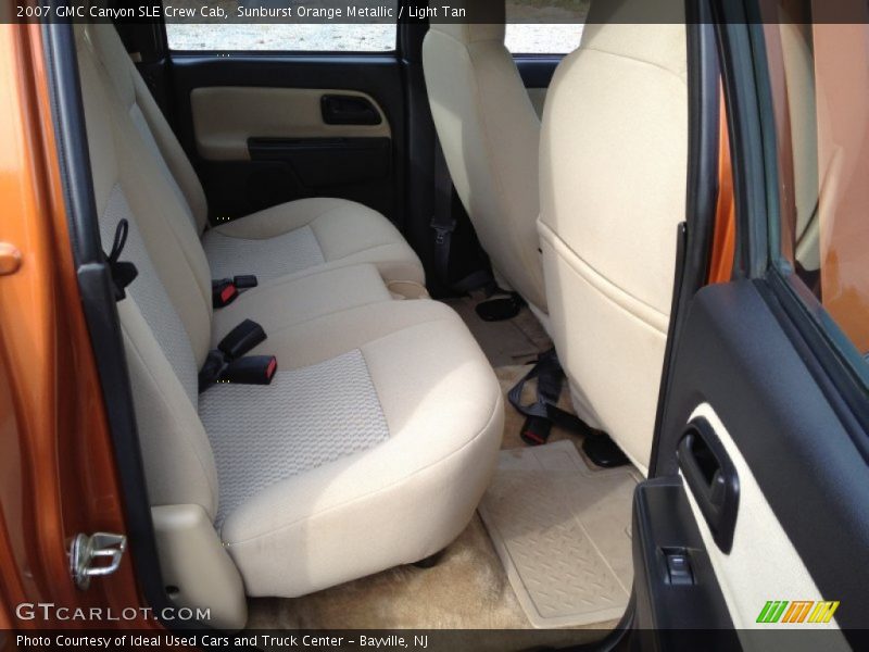 Rear Seat of 2007 Canyon SLE Crew Cab