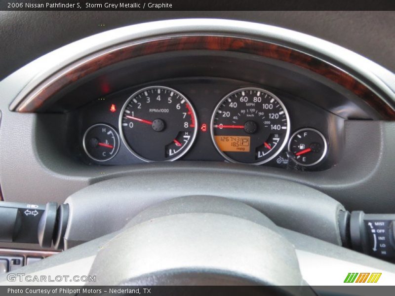 Storm Grey Metallic / Graphite 2006 Nissan Pathfinder S