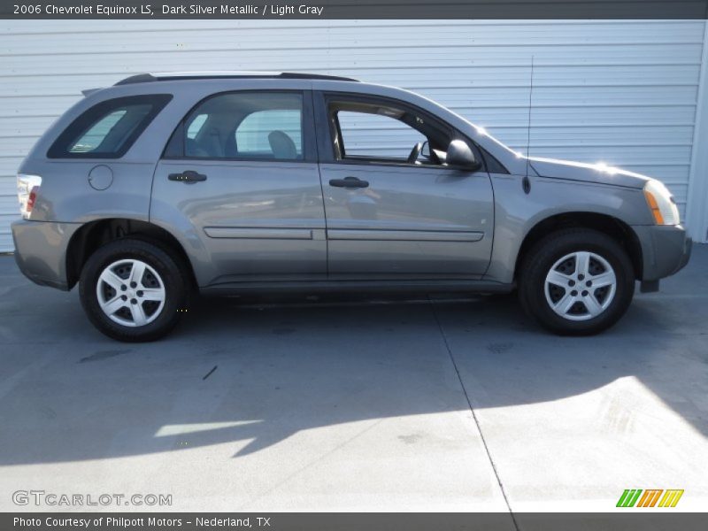 Dark Silver Metallic / Light Gray 2006 Chevrolet Equinox LS