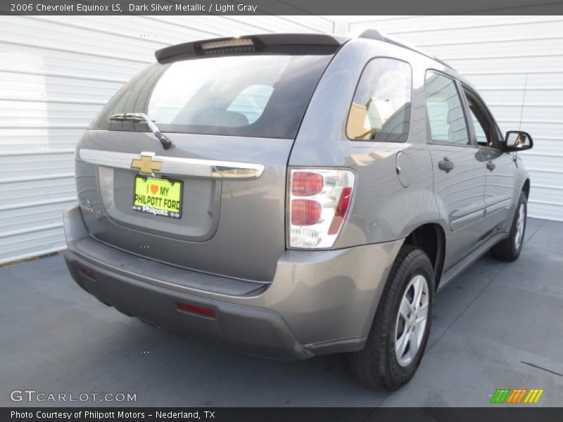 Dark Silver Metallic / Light Gray 2006 Chevrolet Equinox LS