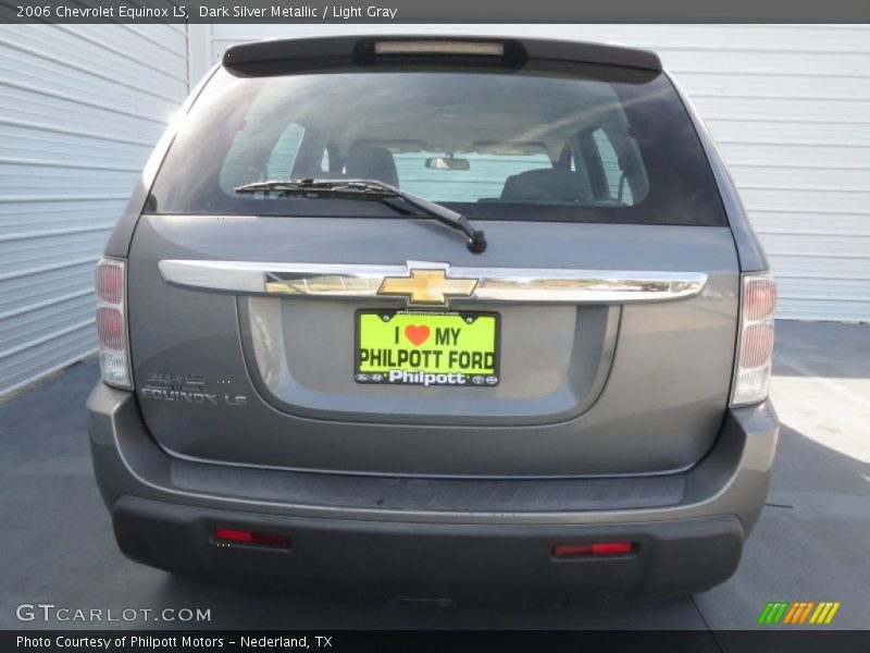 Dark Silver Metallic / Light Gray 2006 Chevrolet Equinox LS