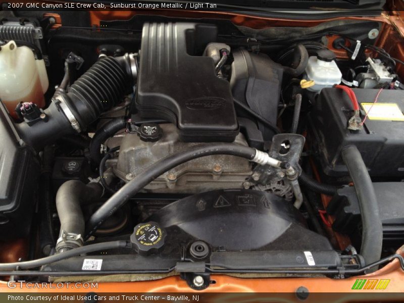  2007 Canyon SLE Crew Cab Engine - 2.9 Liter DOHC 16-Valve VVT 4 Cylinder