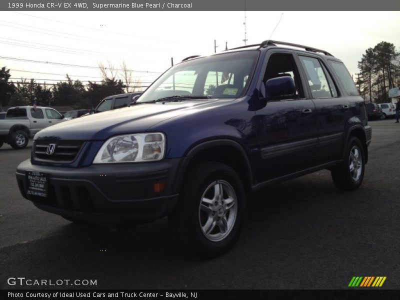 Supermarine Blue Pearl / Charcoal 1999 Honda CR-V EX 4WD