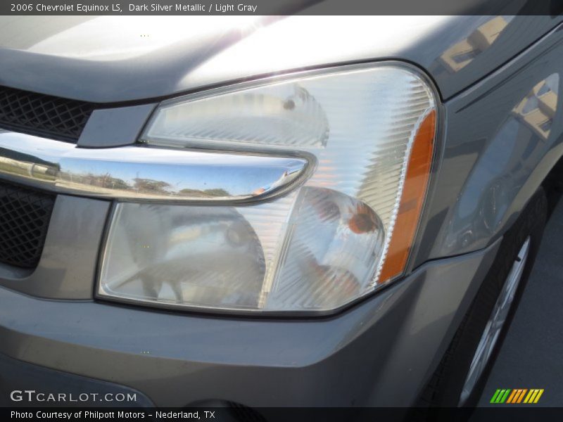 Dark Silver Metallic / Light Gray 2006 Chevrolet Equinox LS