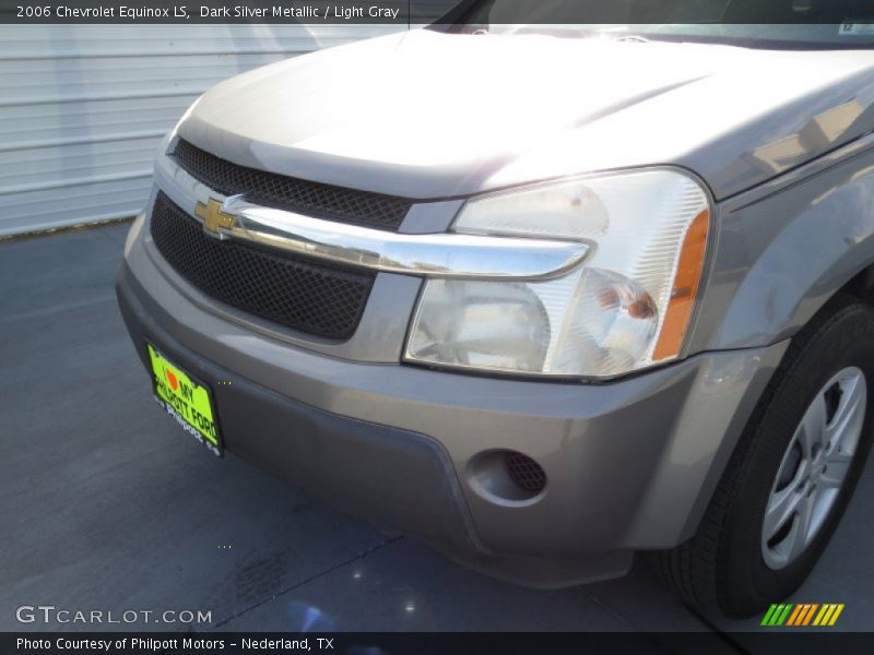 Dark Silver Metallic / Light Gray 2006 Chevrolet Equinox LS