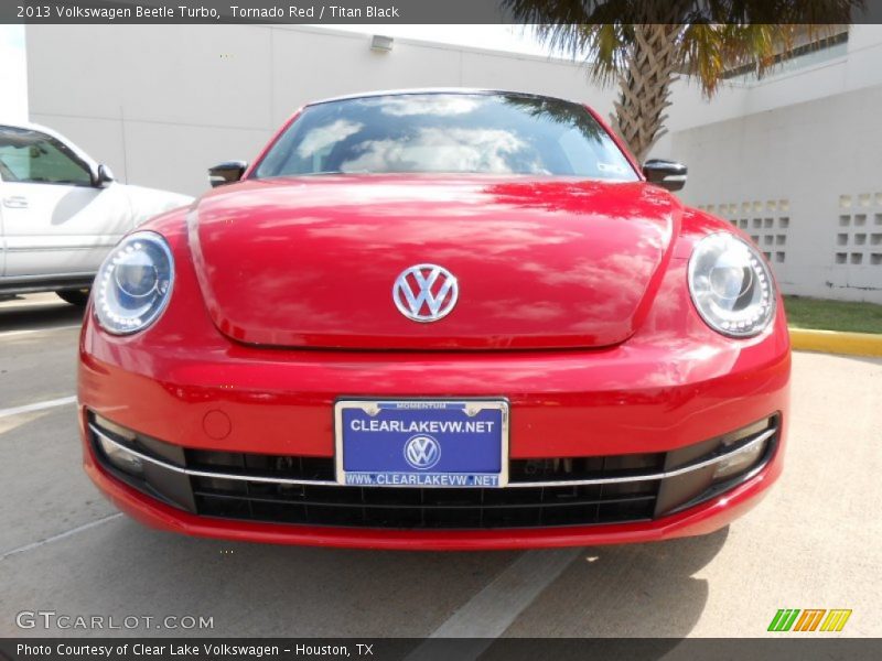 Tornado Red / Titan Black 2013 Volkswagen Beetle Turbo