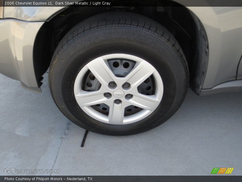 Dark Silver Metallic / Light Gray 2006 Chevrolet Equinox LS