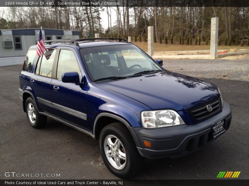 Supermarine Blue Pearl / Charcoal 1999 Honda CR-V EX 4WD