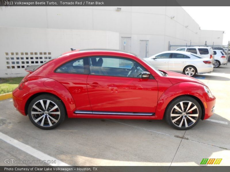 Tornado Red / Titan Black 2013 Volkswagen Beetle Turbo
