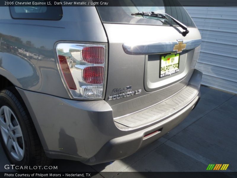 Dark Silver Metallic / Light Gray 2006 Chevrolet Equinox LS