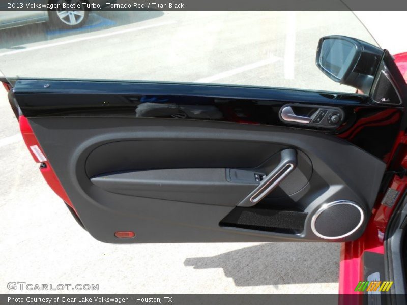 Tornado Red / Titan Black 2013 Volkswagen Beetle Turbo