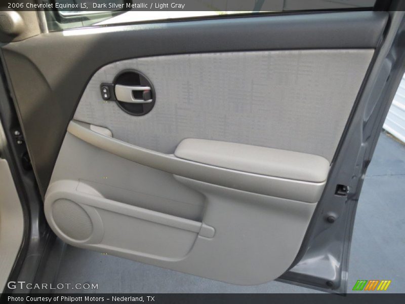 Dark Silver Metallic / Light Gray 2006 Chevrolet Equinox LS