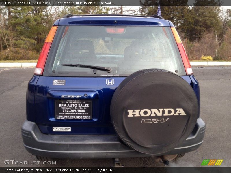 Supermarine Blue Pearl / Charcoal 1999 Honda CR-V EX 4WD