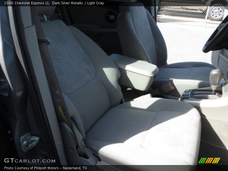 Dark Silver Metallic / Light Gray 2006 Chevrolet Equinox LS