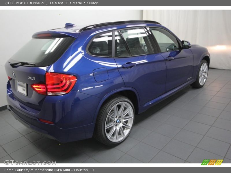 Le Mans Blue Metallic / Black 2013 BMW X1 sDrive 28i