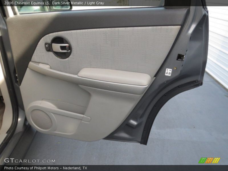 Dark Silver Metallic / Light Gray 2006 Chevrolet Equinox LS