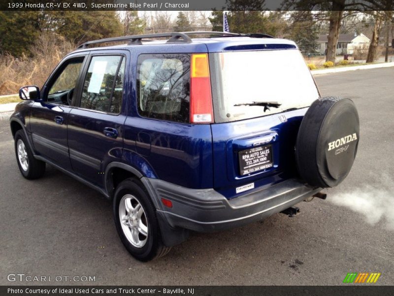 Supermarine Blue Pearl / Charcoal 1999 Honda CR-V EX 4WD