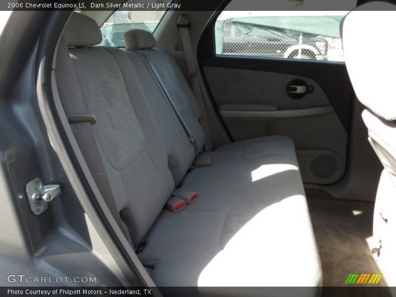 Dark Silver Metallic / Light Gray 2006 Chevrolet Equinox LS