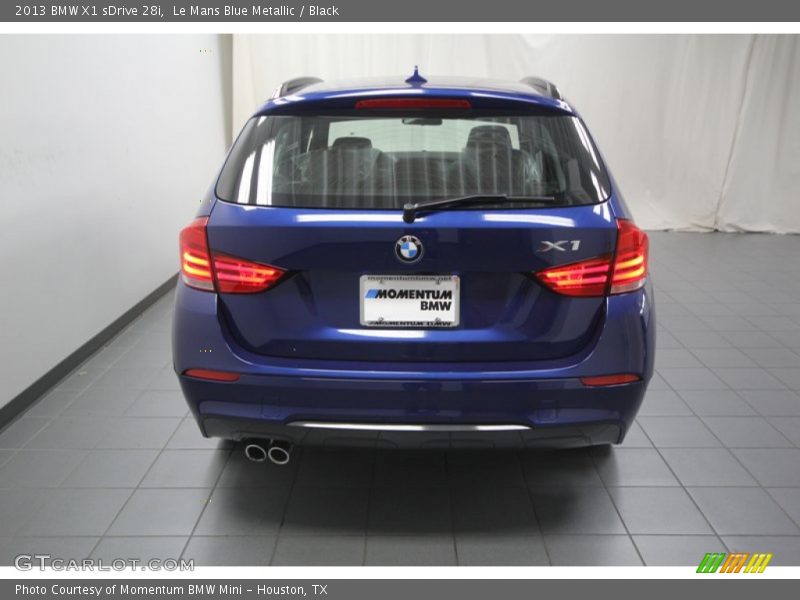 Le Mans Blue Metallic / Black 2013 BMW X1 sDrive 28i